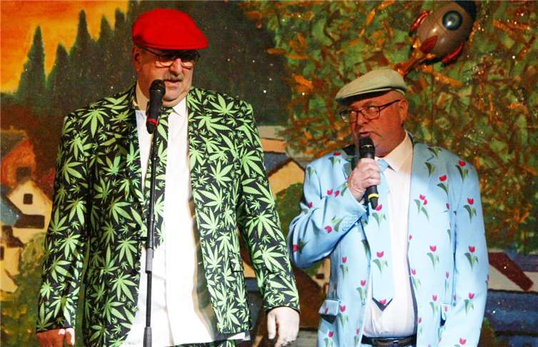 Die Ahrtalblömche gaben ihre Lebensweisheiten kund.