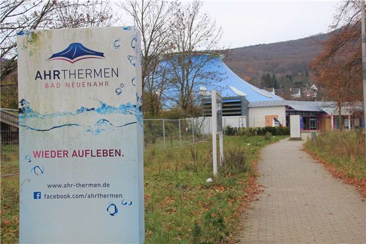 Die Ahrthermen sollen an Ort und Stelle saniert werden. Nur dann gibt es Fördermittel aus dem Wiederaufbaufonds.  Foto: GS