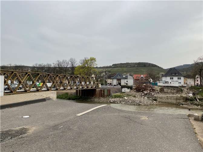 Die Ahrtorbrücke in Bad Neuenahr-Ahrweiler.  Foto: ROB