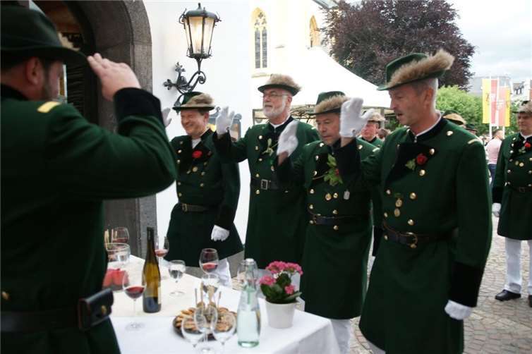 Die Ahrweiler Schützen freuen sich auf den Trinkzug. Foto: privat