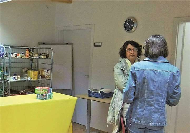 Die Ahrweiler Tafel stellte sich an einem Tag der offenen Tür vor. privat