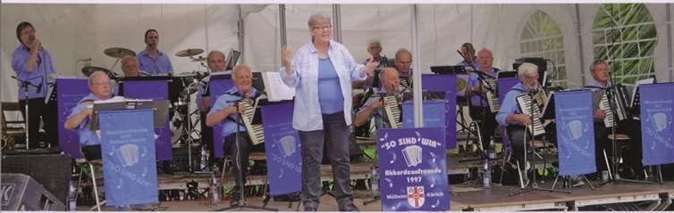 Die Akkordeonfreunde freuen sich auf neue Gesichter.  Privat