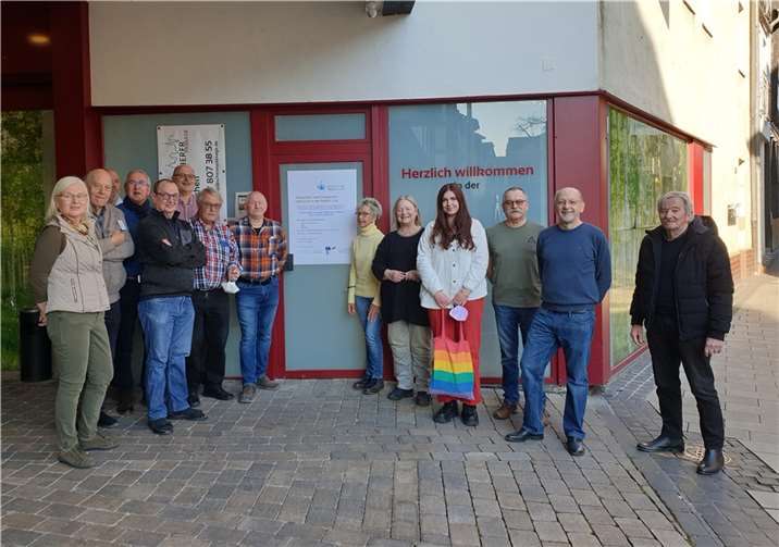 Die Akteure bei der Generalprobe im Repair-Café .  Foto: Seniorenbeirat