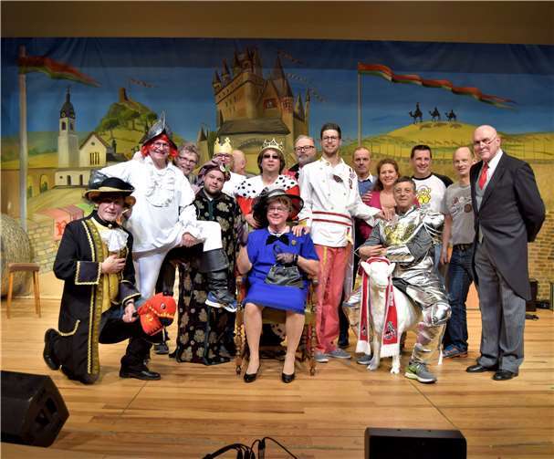 Die Akteure der Rheinbacher Landstürmer hatten wiederein tolles Sitzungsprogramm zusammengestellt. Fotos: - EICH-