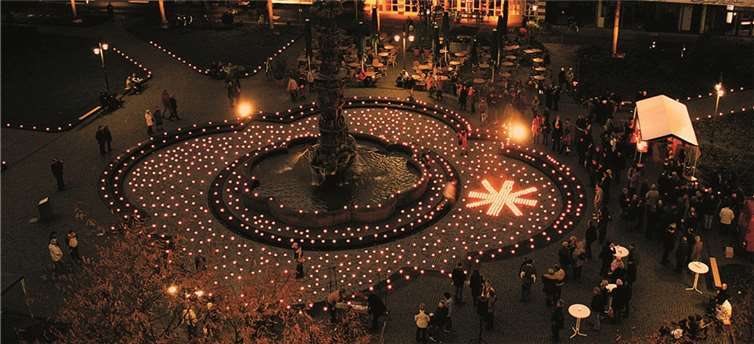 Die Aktion „Eine Million Sterne“ wird auf dem Koblenzer Görres-Platz eine ganz besondere Atmosphäre schaffen. privat