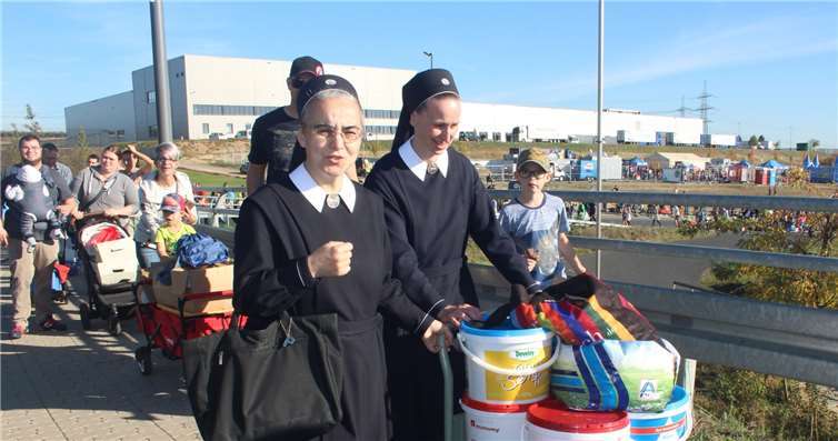 Die Aktion lockte viele Gäste aus nah und fern an.