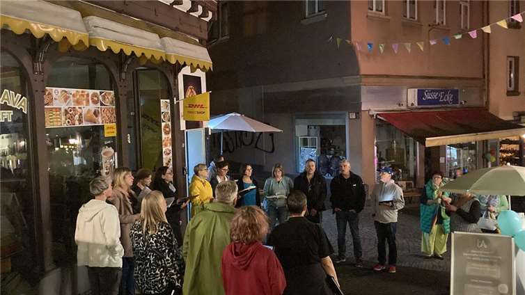 Die Aktion war Teil des monatlichen Linzer Kulturformats „First Friday“.  Fotos: privat