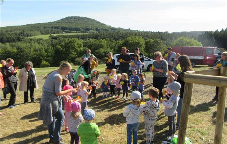 Die Aktion wurde begleitet von bestem Wetter.Foto: privat