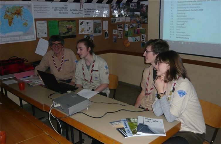 Die Aktionen des vergangenen Jahres wurden in einer sehenswerten Bilddokumentation präsentiert.privat