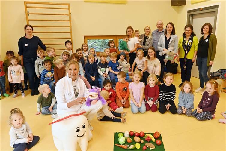 Die Aktionswoche des Kreises wurde in der Kita durchgeführt. Foto: Vollrath / Kreisverwaltung Ahrweiler