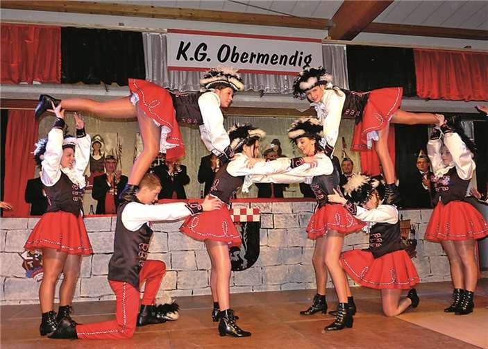 Die Aktiven der KG Obermendig haben wieder einiges für die neue Session vorbereitet. privat
