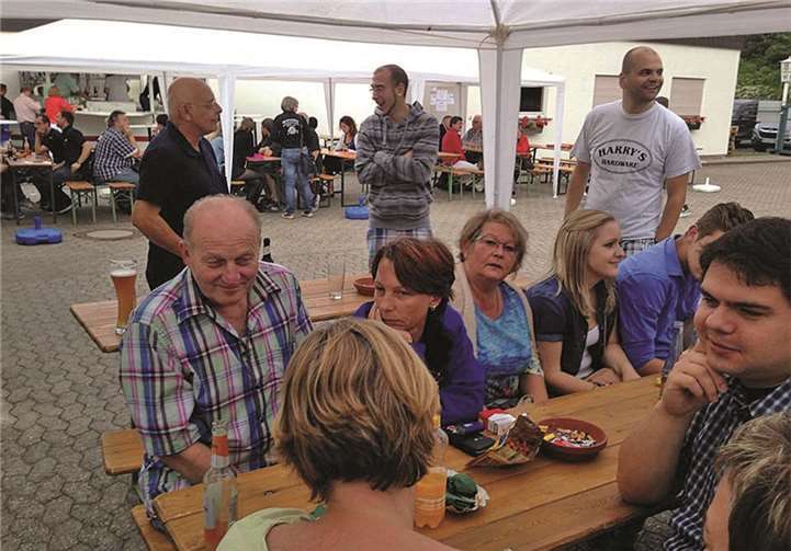 Die Aktiven freuten sich über die große Gruppenleistung.