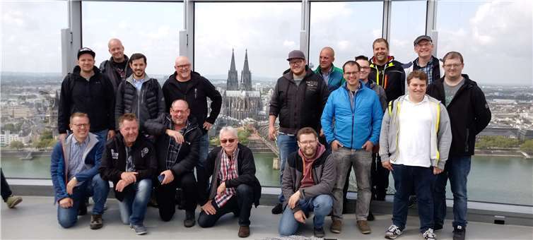 Die Aktiventour führte im vergangenen Jahr nach Köln. Fotos: privat