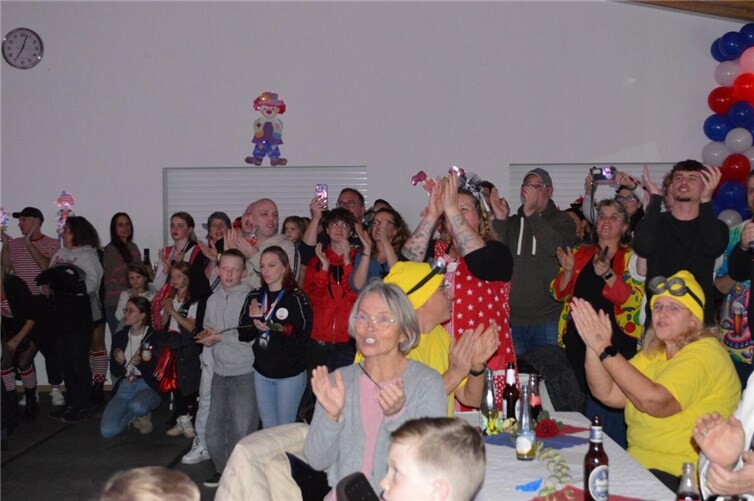 Die Alaaf-Rufe und die Begeisterung im Saal war nicht mehr zu überbieten.