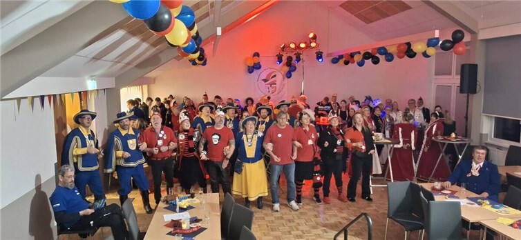 Die Alte Schule in Ramershoven verwandelte sich am vergangenen Wochenende in eine Hochburg des rheinischen Karnevals. Foto: privat