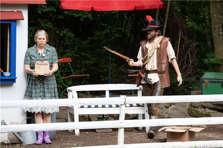Die Amateurschauspieler haben die Proben wieder aufgenommen. Foto: Claudia Sibenhühner