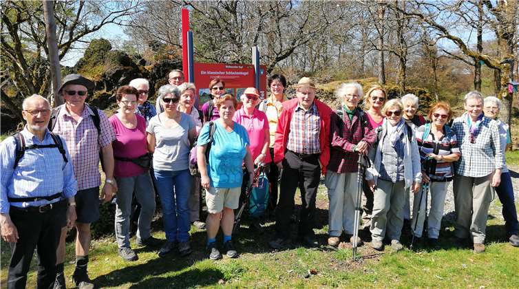 Die Andernacher Eifelvereinler auf ihrer traditionellen Karfreitagswanderung. Foto: privat
