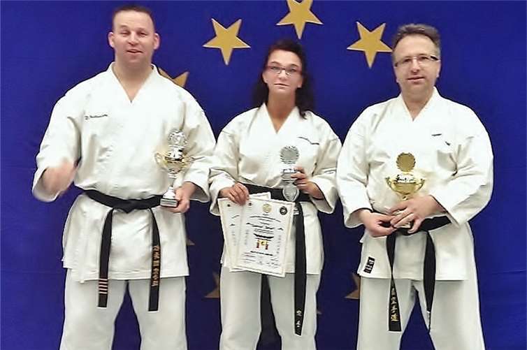 Die Andernacher Karateka wurden Europameister.privat