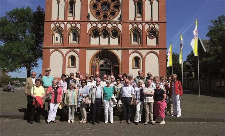 Die Andernacher Senioren-Union zu Gast in Limburg. privat