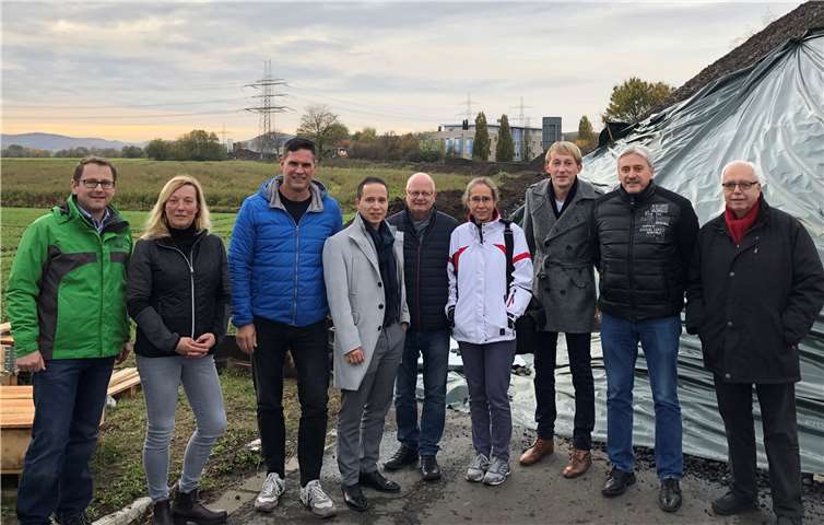 Die Andernacher Sozialdemokraten bei der Ortsbesichtigung.Foto: privat