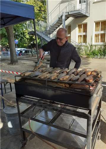 Die Angelfreunde verkauften rund 1000 Forellen. Foto: privat