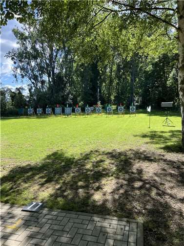 Die Anlage der Bogenschützen wurde wiedereröffnet.  Foto: privat