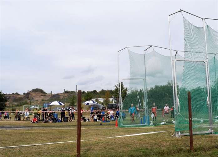 Die Anlage in Burgbrohl ist einzige olympische Wurfanlage im Brohltal. Fotos: privat