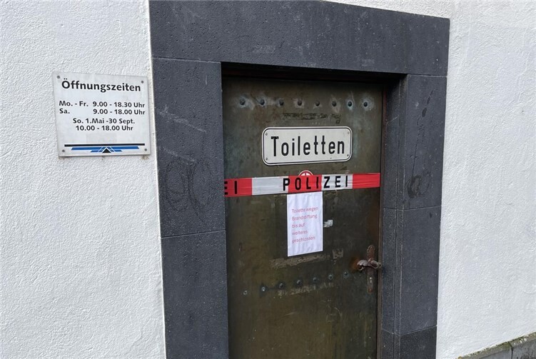 Die Anlage ist bis auf Weiteres nicht nutzbar. 