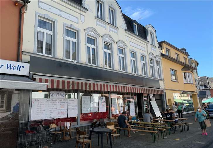 Die Anlaufstelle für Flutopfer in Sinzig. Foto: ROB