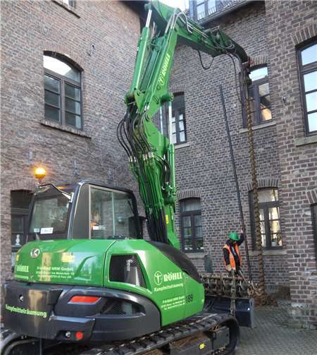 Die Arbeiten am Alten Kloster laufen auf Hochtouren. privat