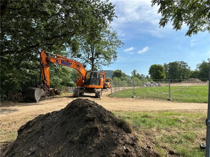 Die Arbeiten an der Wiederherstellung des Ahrradweg im Bereich Bad Bodendorf sind mittlerweile abgeschlossen.  Foto: ROB