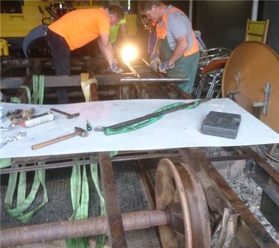 Die Arbeiten gehen voran. Foto: privat