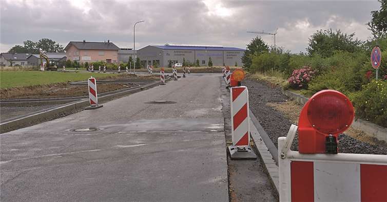 Die Arbeiten im Gewerbepark-Odendorf gehen stetig voran.privat