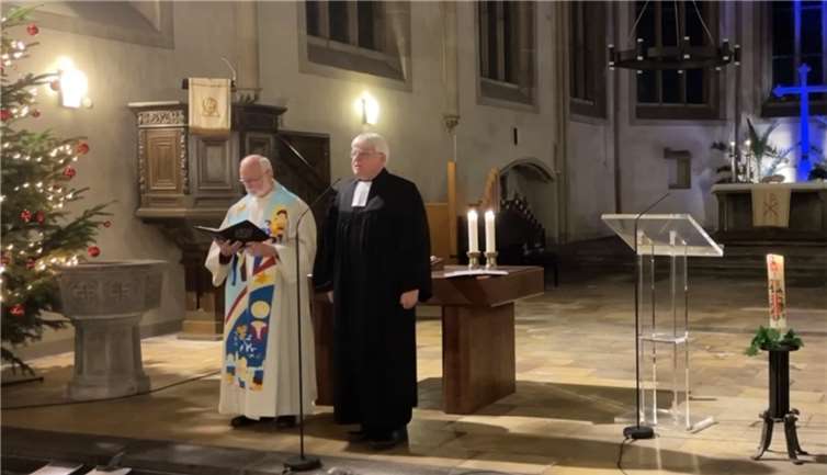 Die Arbeitsgemeinschaft Christlicher Kirchen (ACK) Andernach feierte an Silvester einen Jahresabschlussgottesdienst in der gut besuchten Christuskirche. Foto: privat