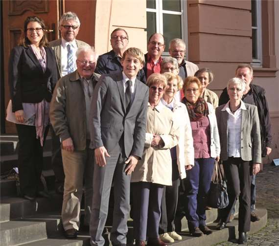 Die Arbeitsgemeinschaft sozialdemokratischer Frauen Mendig mit MdL Marc Ruland und Mendiger SPD-Politikern in Mainz.Privat