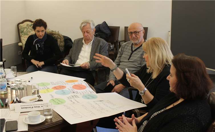 Die Arbeitsgruppe führte konstruktive Gespräche.Foto: privat