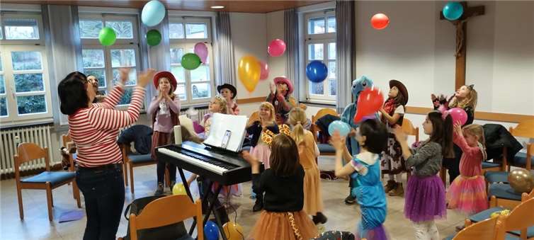 Die ArsMusiKids feierten fröhlich Karneval. Foto: privat