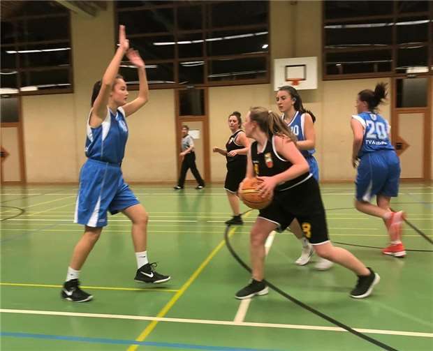 Die Arzbacher Mädchen zeigten vollen Einsatz. Privat