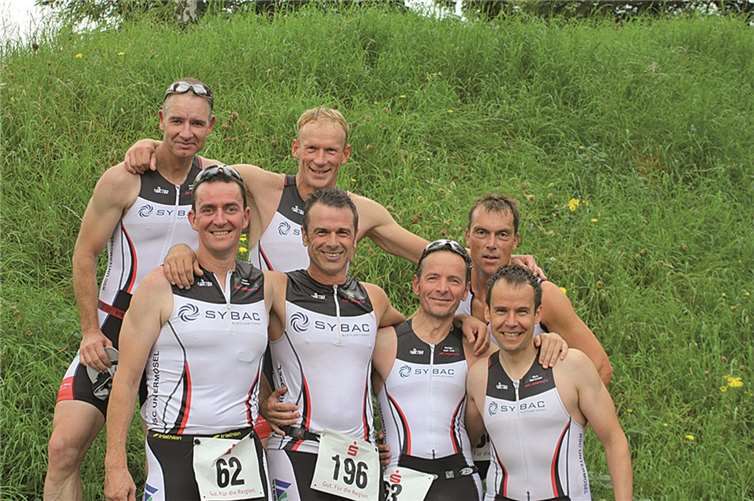 Die Athleten feierten ihren Achtungserfolg. Privat