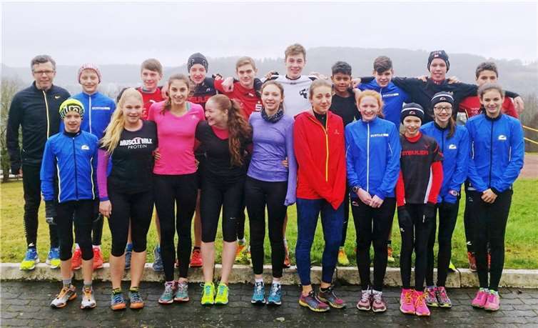 Die Athleten trainierten fleißig und hatten dabei viel Spaß. privat