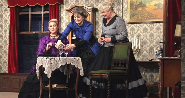 Die Aufführung der Theatergruppe sorgte für Begeisterung und wird deshalb ein zweites Mal aufgeführt.privat