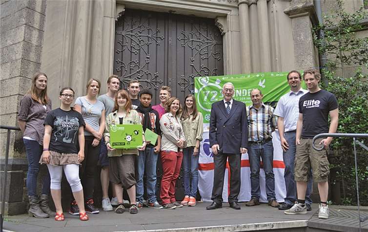 Die Aufgabe der 72-Stunden-Aktion führte die Koblenzer Pfadfinder zum Kemperhof.privat