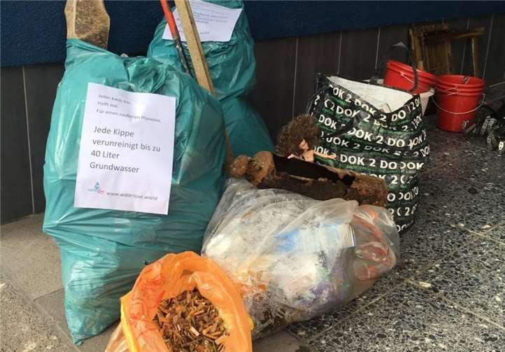 Die Aufräumaktion mit Waterlove startet am 31. Oktober.Foto: privat