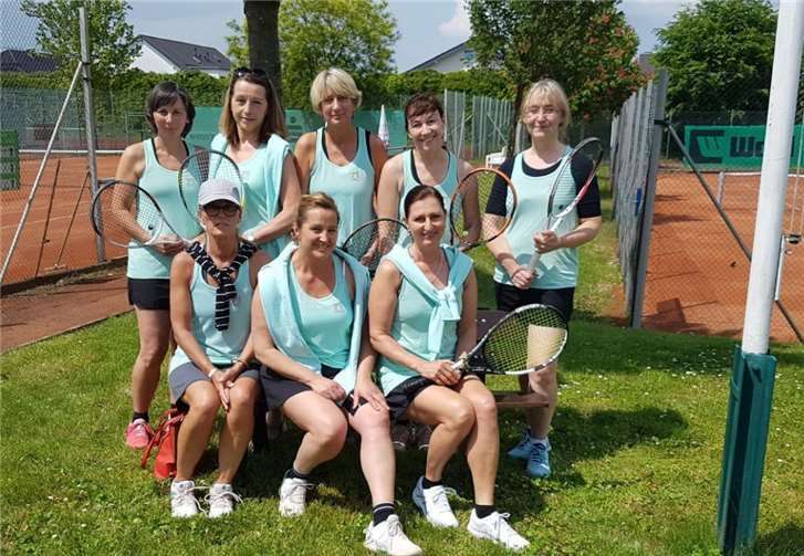 Die Aufsteigerinnen des TC Remagens.Foto: privat