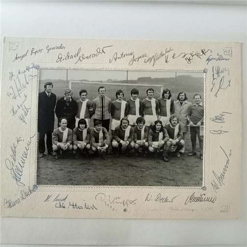 Die Aufstiegsmannschaft der Saison 1975/76. Foto: privat