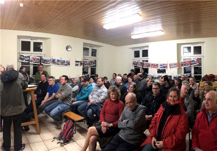Die Auftaktveranstaltung der Wählergruppe Blechschmidt im Bürgerhaus von Moselsürsch war gut besucht. Foto: Wählergruppe Blechschmidt