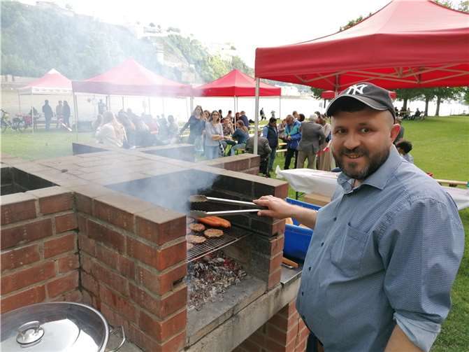 Die Aufwertung der Grillwiese war die erste Kleinmaßnahme, die innerhalb des Förderprojektes Stadtgrün Koblenz-Lützel umgesetzt wurde. Foto:Wolff/ Stadt-Grün Lützel