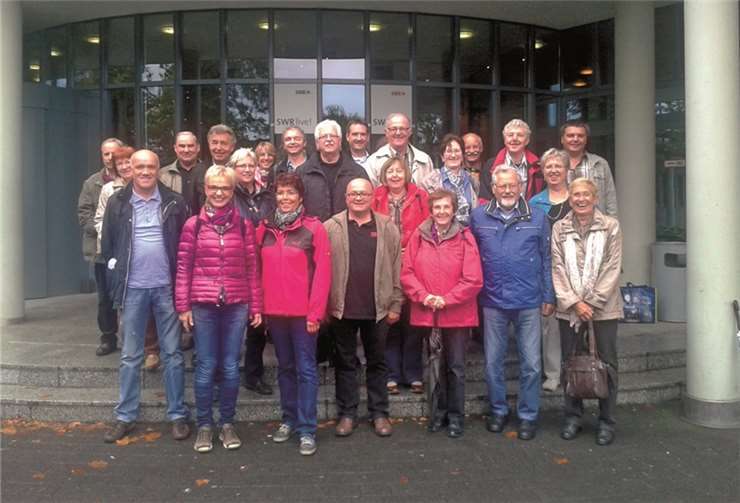 Die Ausflügler in Mainz. Privat