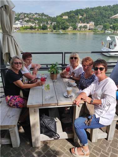 Die Ausflüglerinnen verbrachten einen tollen Tag in Koblenz.  Foto: privat