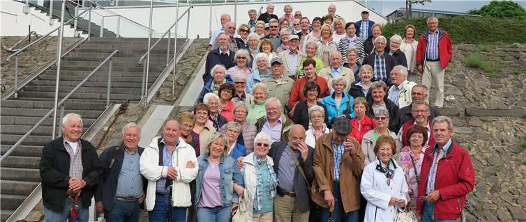 Die Ausflugsgruppe des Brauchtumsvereins.Privat